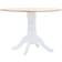 vidaXL Solid Rubber Wood Spisebord 106cm