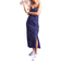 Dusk Confetti Spot Print Midi Dress - Navy