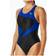 TYR Women's Maxfit T-Splice Swimsuit - Black/Blue