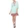 White Mark Gabrielle Embroidered Dress - Mint