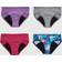 Hanes Girls Comfort Period Underwear Boyshort And Panties - Multi