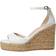 Stuart Weitzman Nudistcurve Espadrille Wedge White