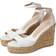 Stuart Weitzman Nudistcurve Espadrille Wedge White