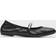 Stuart Weitzman Goldie Ballet Flat Black Women's Shoes Black