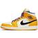 Jordan Air 1 Mid 'Lakers' - Gold Men's