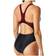 TYR Women's Maxfit T-Splice Swimsuit - Black/Burgundy