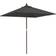 vidaXL blue Garden Parasol Umbrella with Pole Sun Umbrella