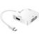 j5create Mini DisplayPort - DisplayPort/HDMI/DVI M-F Adapter 0.3ft