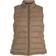 Vila Quiltet Vest - Walnut