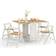 Julian Bowen Savoy Dining Set 80x120cm 5pcs