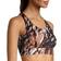 Casall Crossback Sport Bra - Brown Patterned