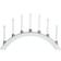 Star Trading Tall Candle Bridge 67cm