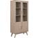 Actona Marte Light Wood Vitrine 94x192cm