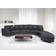 Beliani Semi-circular modular Sofa