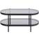 Nordform Li Black Matt Smoke Soffbord 50x95cm