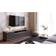 Hanah Home Avec 3 Portes Et 1 Niche Anthracite Et Naturel Meuble TV