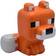 Andet Minecraft Fox stressbold 15cm -Squishme