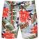 Superdry Short de bain hawaïen - Blanc