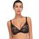 Chantelle Orangerie Dream Plunge T-Shirt Bra - Black