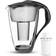 Dafi Crystal Glass Filtering Water Pitcher 2L