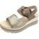 Gabor 4.5 Adults' Yeo Puder/Rabbit Women's Smart Casual Wedge Sandals