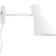 DYBERG LARSEN DL12 White Vægarmatur ∅ 12cm