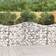 vidaXL Gabionkurver Buede 8 Stk 200x30x100/120 cm Galvanisert Jern