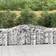 vidaXL Gabionkurver Buede 8 Stk 400 x 50 x 80 cm