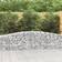 vidaXL Cesti Gabbioni Ad Arco 7 Pz 400x50x60/80 cm Ferro Zincato