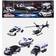 Majorette Police Force 4 Pieces Giftpack, Spielzeugauto