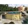 Karibu Holz-Pool Modell 2