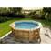 Gartenhaus Pool m. træstige, Lanzarote, Ø376 cm, 12.200 L
