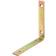 Alberts Stabilit Escuadra Gruesa 120 x 20 x 120 mm Espesor 3 mm 1 Ud Zincado 1pcs