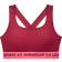 Under Armour Women's Crossback Mid Sports Bra - Black/Rose