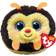 TY Beanie Teeny Puffies Zinger Bee, 10cm