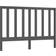 vidaXL grey, 146 Pine Bed Headboard