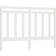 vidaXL white, 166 Solid Pine Bed Wooden Headboard