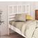 vidaXL Bed White Solid Wood Pine Headboard