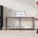 vidaXL Tavolo Bianco 160x35x75.5 cm Vetro Temperato Consolle 35x140cm