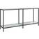 vidaXL Tavolo Bianco 160x35x75.5 cm Vetro Temperato Consolle 35x140cm