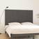 vidaXL grey, 185 Solid Wood Pine Bed Headboard