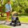 Pawhut 3 In 1 Pet Stroller, Detachable Dog Cat Travel Carriage