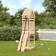 vidaXL Maisonnette de jeu avec mur d'escalade bois massif de pin, aire de jeux de jardin, maisonnette, cabane de jardin enfant, aire de jeux en bois