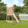 vidaXL Playhouse with Climbing Wall Solid Wood Pine