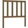 vidaXL Bed Honey Brown Solid Wood Pine Headboard