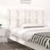vidaXL Bed White 125.5x4x100 Solid Wood Pine Headboard