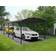 Palram Canopia Arcadia 3.6 Double Metal Carport Canopy (Building Area )