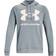 Under Armour Men's Rival Fleece Big Logo Hoodie - Harbor Blue/Onyx White