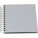S.O.H.O. Fotoalbum Wire-O 60 Seiten 180x180mm Stone/schwarz