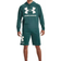 Under Armour Men's Rival Fleece Big Logo Hoodie - Coastal Teal/Onyx White